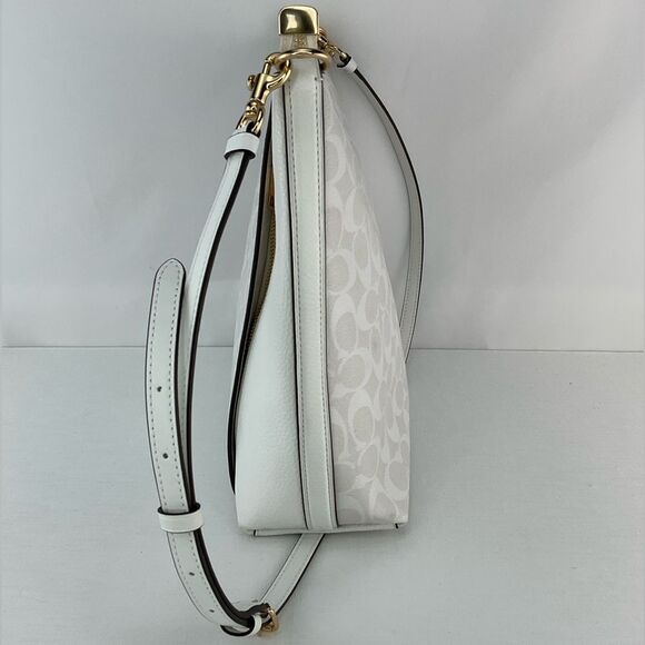 Coach Marlon Hobo In Signature Canvas - Picture 4 of 11